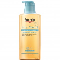 Vonios ir dušo aliejus sausai, atopinei odai EUCERIN ATOPICONTROL, 400 ml