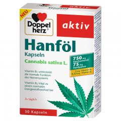 Doppelherz Aktiv Hanfol Kapseln kapsulės N30