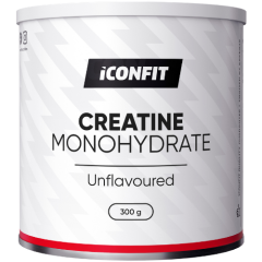 Nearomatizuotas kreatino monohidratas ICONFIT, 300 g