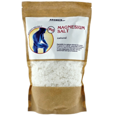 Natūrali vonios druska su bišofitu ELEVITA AROMA'SAULES MAGNESIUM, 1 kg