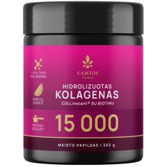 Arbūzų skonio hidrolizuotas kolagenas 15 000 GAMTOS NAMAI, 260 g