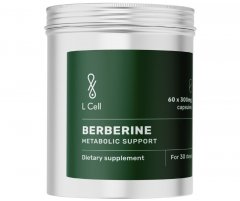 Berberinas L CELL 300mg, 60 kaps.