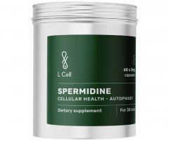 Ląstelių atsinaujinimui SPERMIDINE L CELL, 3mg, 60 kaps.