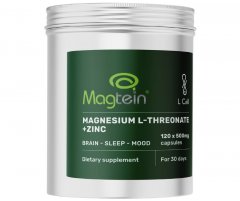 Magnio L-treonatas L CELL 450mg, 120 kaps.