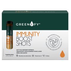 Augalinis ekstraktas imunitetui GREENIFY IMMUNITY BOOST SHOTS, 14 but.
