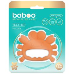 Silikoninis kramtukas, 4+ mėn, BABOO 
