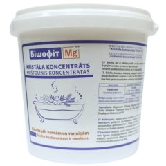 Bišofito druska vonioms ir vonelėms BISHOFIT Mg++, 1350 g
