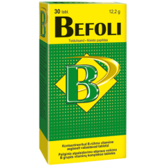 Befoli tabletės N30