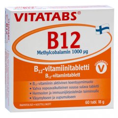 Vitatabs B12 Methylcobalamin 1000, N60