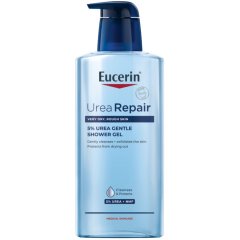 Švelnus dušo gelis su 5% šlapalo EUCERIN UREAREPAIR, 400 ml