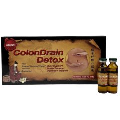 Virškinimo sistemai COLONDRAIN DETOX 10 ml, 10 vnt.