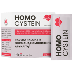 Homocisteino apykaitai HOMO CYSTEIN, 28 pak.