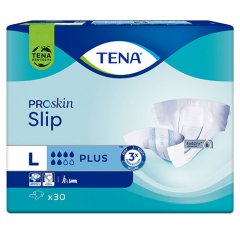 TENA Slip Plus Anatominės sauskelnės šlapimo nelaikymui, L, 30 vnt.