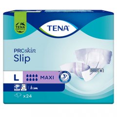 TENA Slip Maxi Anatominės sauskelnės šlapimo nelaikymui, L, 24 vnt.