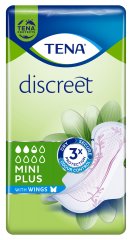 TENA Discreet Mini Plus Wings paketai, 16 vnt.