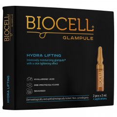 Drėkinantis serumas BIOCELL GLAMPULE HYDRA LIFTING, 2x2ml