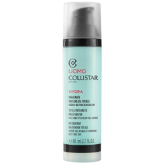 Veido ir paakių kremas-gelis COLLISTAR HYDRA MAN TOTAL FRESHNESS  24H, 80 ml