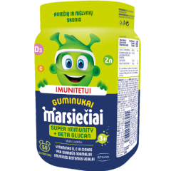 Vaikams MARSIEČIAI SUPER IMMUNITY, 50 guminukų