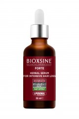 Serumas nuo intensyvaus plaukų slinkimo BIOXSINE FORTE, 50 ml, 3 vnt. 