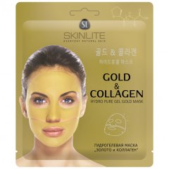 Hidrogelio veido kaukė SKINLITE GOLD & COLLAGEN, 1 vnt.