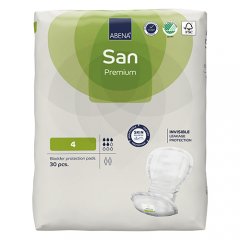 ABENA San 4 Premium įklotai, 30 vnt.