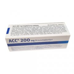 ACC 200mg šnypščiosios tabletės N20 LI