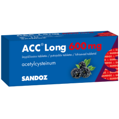 ACC Long 600 mg šnypščiosios tabletės, N10