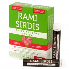 Patiriantiems stresą RAMI ŠIRDIS, 25 ml, 14 vnt.