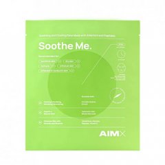 AIMX Soothe Me raminanti veido kaukė su peptidais, 25 ml