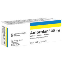 Ambrolan 30 mg tabletės, N20