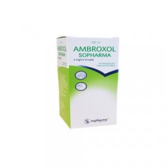 Ambroxol Sopharma 3mg/ml sirupas 100ml ir matavimo indeliso