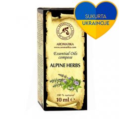 AROMATIKA alpių žolelių eterinių aliejų mišinys 10ml