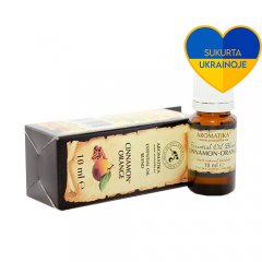 AROMATIKA eterinių aliejų mišinys Apelsinas-Cinamonas 10 ml