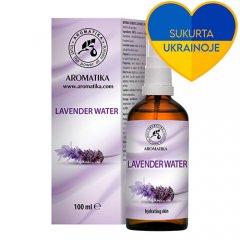 AROMATIKA Natūralus Hidrolatas Levandų vanduo su purkštuvu 100ml N1