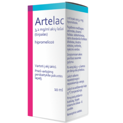 Artelac 3,2mg/ml akių lašai (tirpalas) 10ml N1 LI (NIR)