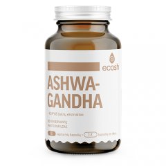 ECOSH AŠVAGANDA (Ashwagandha), 500 mg, 90 kapsulių