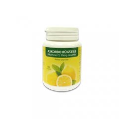 Askorbo rūgšties (Vitamino C) 50mg dražetės N160