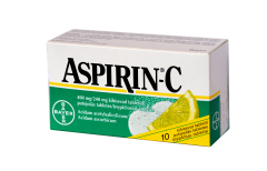 Aspirin-C 400 mg/240 mg šnypščiosios tabletės, N10