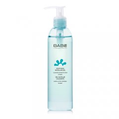 BABE Facial drėkinamasis micelinis prausiklis jautriai odai, 245 ml