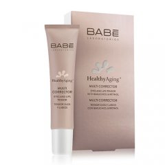 BABE HEALTHY AGING+, stangrinamasis akių ir lūpų srities korektorius, 15 ml