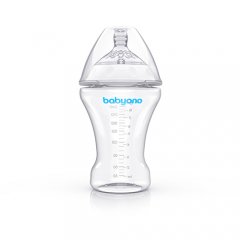 BabyOno dieglių nesukeliantis buteliukas Natural Nursing, 260 ml