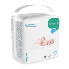 BabyOno kūdikio pervystymo paklotai, 20 vnt., 40x60, 598