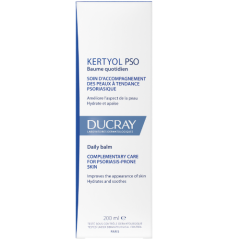  Odos pleiskanojimą stabdantis kūno balzamas DUCRAY KERTYOL PSO, 200ml
