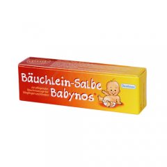 Bauchlein-Salbe Babynos masažo tepalas kūdikiams, 10 ml