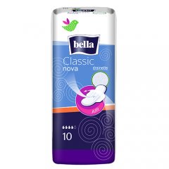 BELLA higieniniai paketai NOVA Classic (su sparneliais) N10 