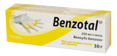 Benzotal 200 mg/g tepalas, 30 g
