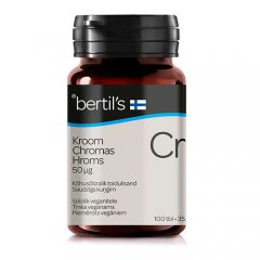 BERTIL´S CHROMAS 50mcg tabletės N100