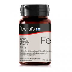 BERTIL´S GELEŽIS 25 mg, 100 tablečių