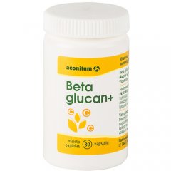 Beta glucan+ kapsulės N30