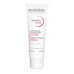 Greito poveikio sudirgusios, jautrios odos kremas BIODERMA SENSIBIO FORTE, 40 ml